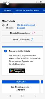 6 kaarten PL darts Antwerpen, Tickets en Kaartjes, Drie personen of meer, Februari