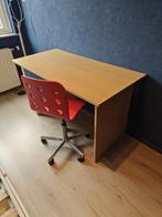 Net bureau met stoel 125x60cm, Ophalen, Ikea, ?, ?