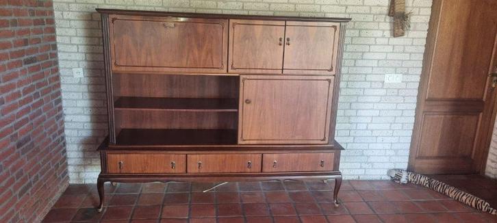 Vintage drank kast, Huis en Inrichting, Kasten | Overige, Gebruikt, Ophalen
