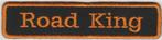 Harley Davidson Road King stoffen opstrijk patch embleem #1, Motoren, Accessoires | Overige, Ophalen of Verzenden, Nieuw