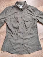 Ralph Lauren Medium M Khaki legergroen blouse shirt overhemd, Maat 38/40 (M), Ophalen of Verzenden, Ralph Lauren, Gedragen