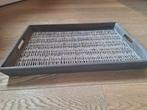Dienblad greywash, Huis en Inrichting, Woonaccessoires | Dienbladen, Ophalen of Verzenden, Zo goed als nieuw, Rechthoekig, Hout