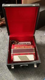 Goed spelende 48 bas accordeon, Met koffer, Toetsaccordeon, Ophalen, Overige merken