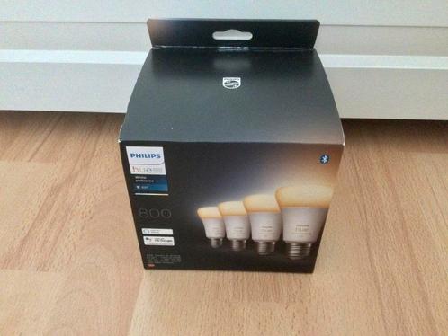 Philips Hue White Ambiance E27 - Nieuw - 4-pack, Huis en Inrichting, Lampen | Losse lampen, Nieuw, Led-lamp, E27 (groot), Ophalen