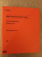 Seinreglement Nederlandse Spoorwegen, Ophalen of Verzenden, Zo goed als nieuw, Trein, Overige typen