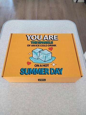 Mc Donalds Zomer drinkset beschikbaar voor biedingen