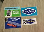 4 stickers Goodyear - banden, Verzamelen, Stickers, Merk, Zo goed als nieuw, Verzenden