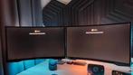 Monitorsetup Odyssey G5 & G7 27 inch & Ergotron LX Dual, Computers en Software, Monitoren, Gaming, Gebruikt, Ophalen of Verzenden