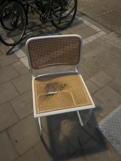 4 Cesca stoelen, Huis en Inrichting, Stoelen, Zo goed als nieuw, Wit, Ophalen