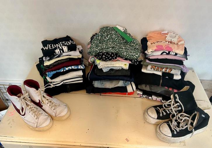 Mooi pakket (merk)kleding meisje 158-164, Kinderen en Baby's, Kinderkleding | Kinder-kledingpakketten, Zo goed als nieuw, Maat 158