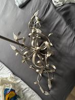 Hanglamp Plafond 10-lichts - Metalen Krullen, Huis en Inrichting, Lampen | Hanglampen, Ophalen of Verzenden, Gebruikt, Metaal