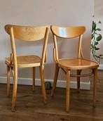 Weense Koffiehuisstoel / Eettafelstoel (2 stuks), Huis en Inrichting, Stoelen, Ophalen, Gebruikt, Bruin, Twee