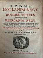 Rooms-Hollands-Regt, Simon van Leeuwen, 1720, Antiek en Kunst, Ophalen of Verzenden