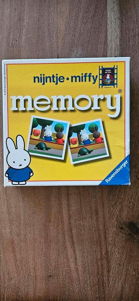 nijntje memory, Hobby en Vrije tijd, Gezelschapsspellen | Kaartspellen, Gebruikt, Ophalen of Verzenden