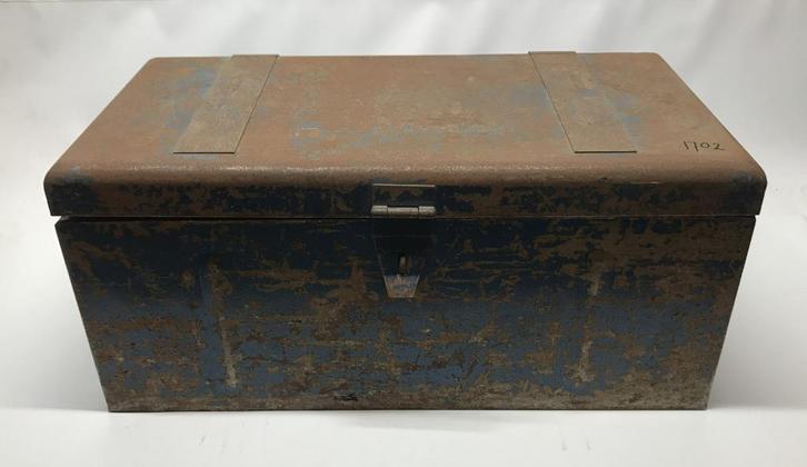 Metalen gereedschapskist, Promat, 70x36x31,5 cm, Doe-het-zelf en Verbouw, Gereedschapskisten, Gebruikt, Ophalen