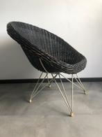 Vintage rotan stoel, Huis en Inrichting, Stoelen, Riet of Rotan, Gebruikt, Eén, Ophalen