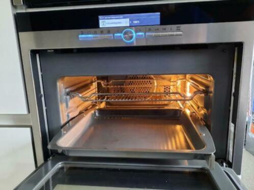 Siemens combimagnetron inbouw HB86P575, Witgoed en Apparatuur, Ovens, Gebruikt, Inbouw, Oven met grill, 45 tot 60 cm, 45 tot 60 cm