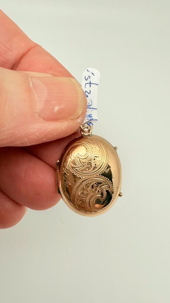 Antiek Hollands gouden gaaf medaillon., Antiek en Kunst, Antiek | Goud en Zilver, Goud, Verzenden