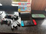 Nintendo switch orginele doos + 2 pro controllers + 128 gb, Spelcomputers en Games, Spelcomputers | Nintendo Switch, Ophalen of Verzenden