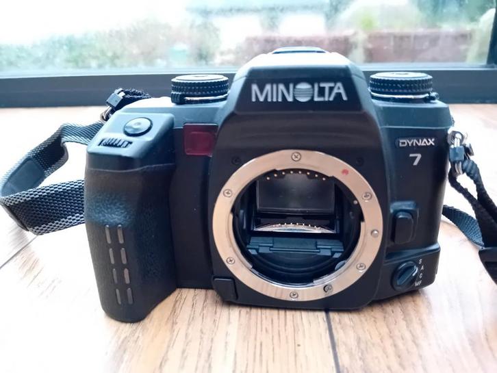 Minolta Dynax 7 - Topstaat!, Audio, Tv en Foto, Fotocamera's Analoog, Zo goed als nieuw, Spiegelreflex, Minolta, Ophalen of Verzenden