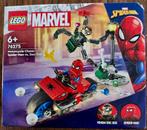 Lego Marvel 76275 Motorcycle Chase Spider-Man vs Doc Ock, Ophalen of Verzenden, Nieuw, Complete set, Lego