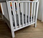 Bopita box wit zonder lade incl boxmatras/hoes en boxkleed, Kinderen en Baby's, Boxen, Ophalen, Zo goed als nieuw, Boxkleed