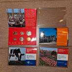 Vier mini gulden muntsetjes. €15, Ophalen of Verzenden, Koningin Beatrix