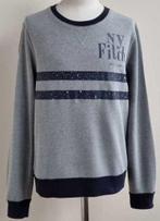 Abercrombie grijs/blauwe trui mt. 146/152 (11/12), Abercrombie kids, Trui of Vest, Ophalen of Verzenden, Zo goed als nieuw