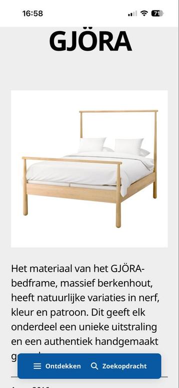 IKEA Gjöra bedframe - goede staat, zonder lattenbodem - afbeelding 6