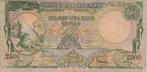 INDONESIA    2500  RUPIAH  1957, Ophalen of Verzenden
