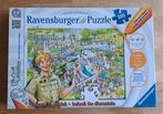 Tiptoi Ravensburger Puzzel Dierentuin - 100 Stukjes, Ophalen of Verzenden, Meer dan 50 stukjes, Gebruikt, 4 tot 6 jaar