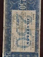 Fraaie zilverbon 2,5 gulden 1 letter, Postzegels en Munten, Bankbiljetten | Nederland, Ophalen of Verzenden