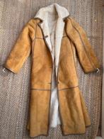 Lammycoat/ lamswollen mantel, Ophalen of Verzenden, Gedragen, Maat 36 (S), Beige
