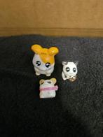 Hamtaro figuren Hamtaro, Pashmina en Panda -- Hamtaro, Ophalen of Verzenden, Zo goed als nieuw