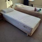 1 persoons bed boxspring, Huis en Inrichting, Slaapkamer | Boxsprings, Ophalen, Gebruikt, Eenpersoons, 80 cm