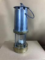 Antiek Engelse mijnlamp, Ophalen of Verzenden