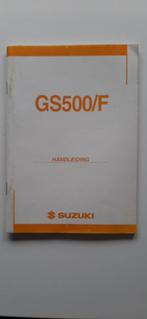 Instructieboekje Suzuki GS 500 F bwjr. 2004, Motoren, Handleidingen en Instructieboekjes, Suzuki