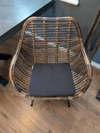 Rotan stoel(en), Huis en Inrichting, Stoelen, Ophalen, Gebruikt, Bruin, Twee