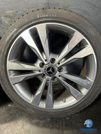 Originele Mercedes C-klasse W205 18 inch antraciete velgen 5, 18 inch, Gebruikt, Banden en Velgen, Personenwagen