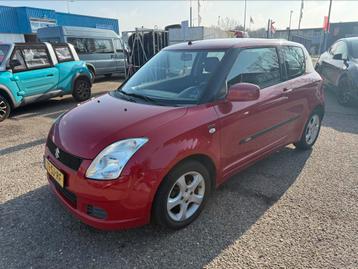 Suzuki Swift 1.5 3D 2006 Rood airco,  met nieuwe apk  beschikbaar voor biedingen