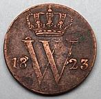 Halve cent 1823 Brussel Willem 1, Postzegels en Munten, Munten | Nederland, Koning Willem I, Overige waardes, Losse munt, Verzenden