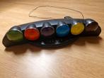 Lichtorgel op muziek met 6 lampen, zeer netjes, Ophalen, Zo goed als nieuw, Licht