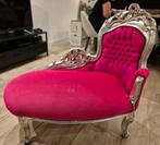 Roze Chaise Longue / Kinderfauteuil / bankje, Ophalen of Verzenden