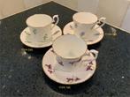 3x Delfesta Staffordshire England, Violets, Antiek en Kunst, Antiek | Servies compleet, Ophalen of Verzenden