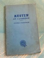 Instructieboekje voor de Austin De A55 Cambridge Mark II., Ophalen of Verzenden