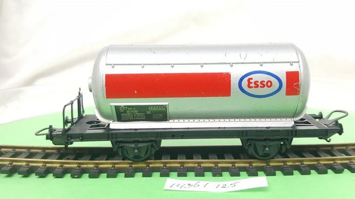Lima H0 2711 FS  Esso ketelwagen 1975, Hobby en Vrije tijd, Modeltreinen | H0, Gebruikt, Wagon, Gelijkstroom, Lima, Ophalen of Verzenden