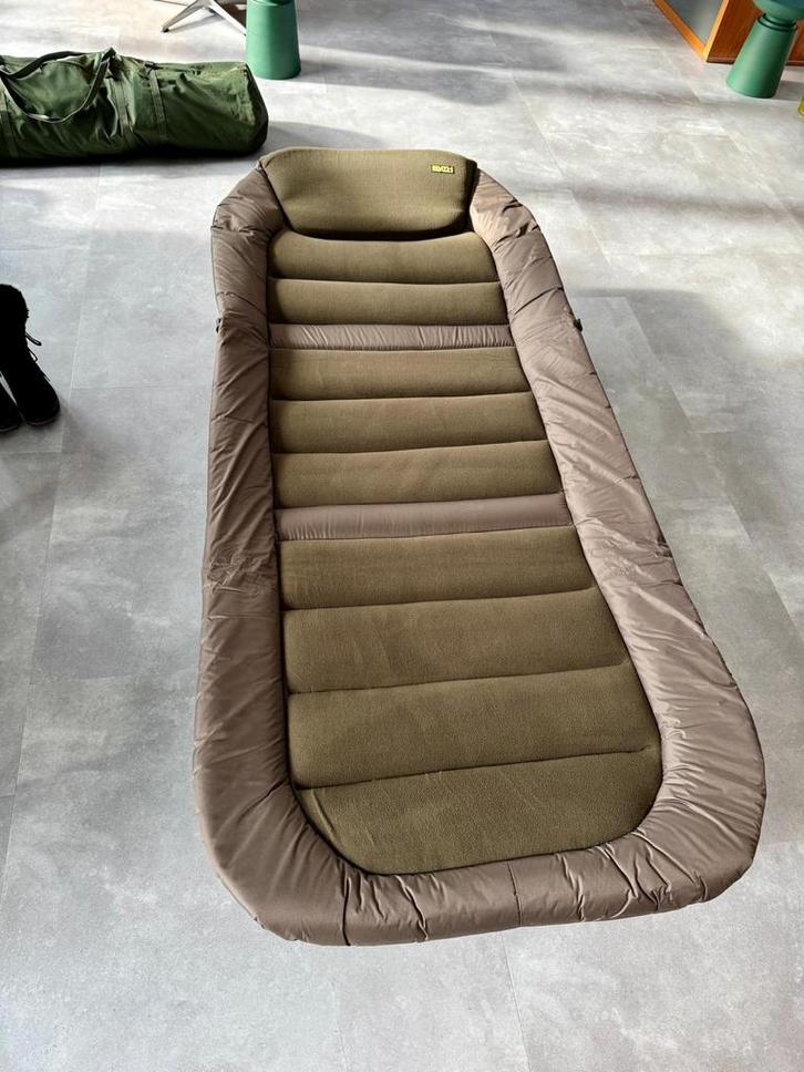 Faith Big One Bedchair XXL Stretcher, Watersport en Boten, Hengelsport | Karpervissen, Zo goed als nieuw, Overige typen, Ophalen