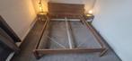 Tweepersoons bed 180x200, Ophalen, Overige materialen, Verstelbaar, Bruin