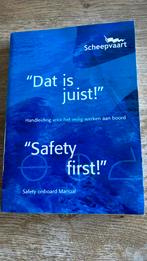 Safety first-Safety on board, Ophalen of Verzenden, Zo goed als nieuw, Overige onderwerpen