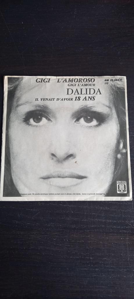 Dalida - Gigi l'amoroso 1974, Cd's en Dvd's, Vinyl Singles, Gebruikt, Single, Pop, 7 inch, Ophalen of Verzenden
